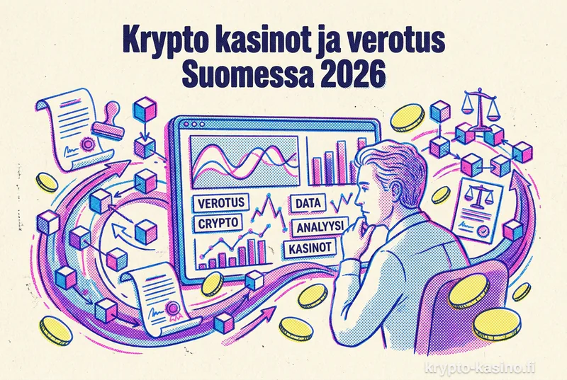 Krypto kasinot ja verotus Suomessa 2026